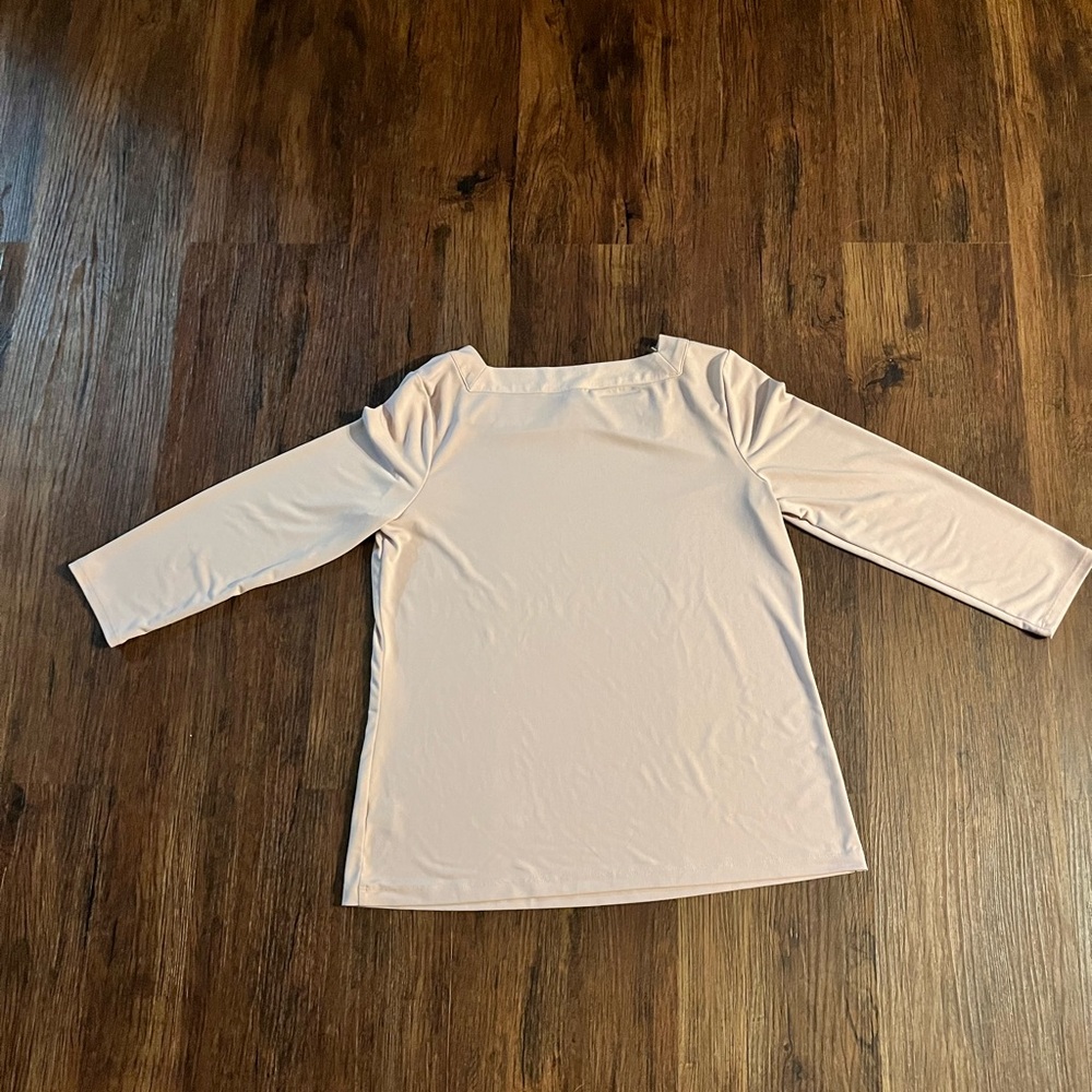 Women’s petite Liz Claiborne dress 3/4 sleeve shirt